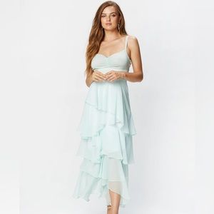 Flynn Skye Mint Green Maxi dress - size M
